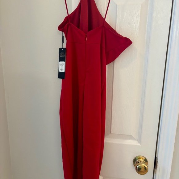 Red Cocktail Dress - Picture 5 of 5